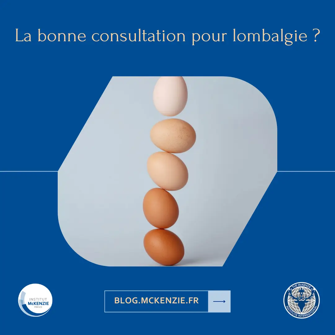 Lire la suite à propos de l’article La bonne consultation pour lombalgie ?