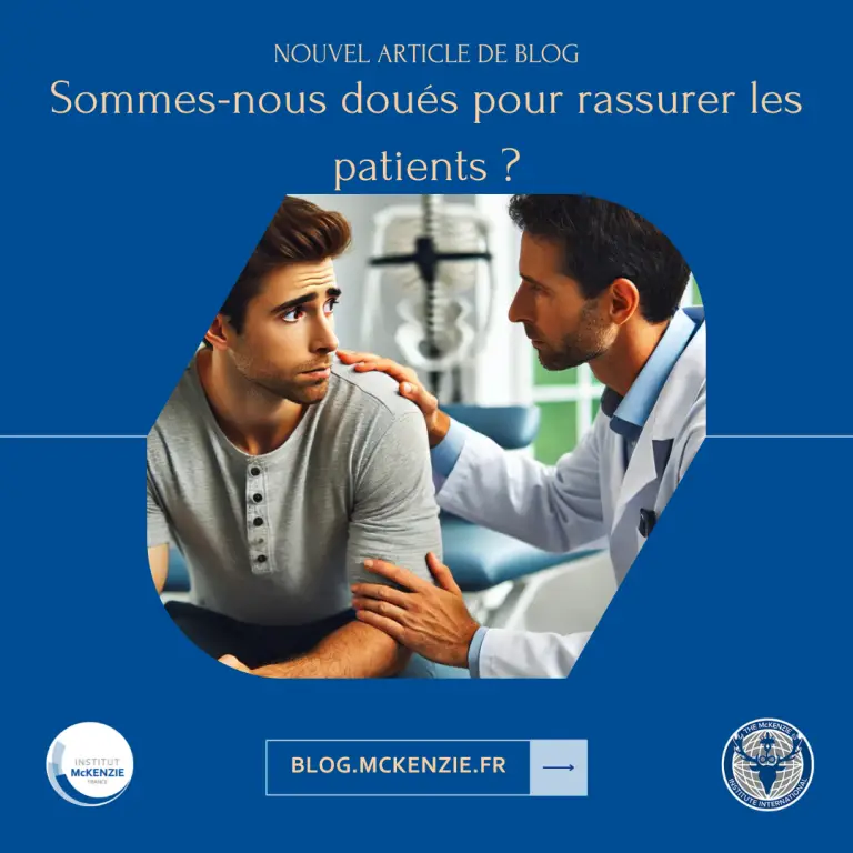 Lire la suite à propos de l’article Sommes-nous doués pour transmettre nos inquiétudes à nos patients ?